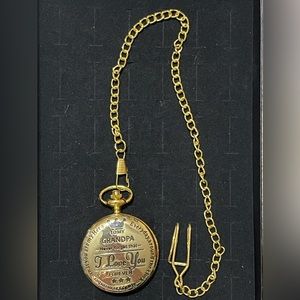 Watch new grandpa pocket watch NWT